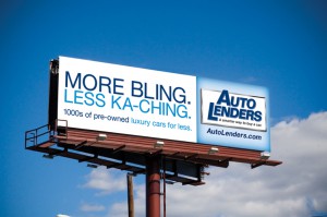 Auto Lenders Outdoor Ad #1